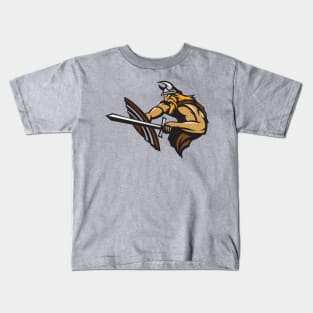 Viking illustration Kids T-Shirt